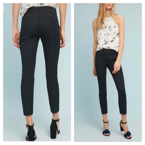 Anthropologie Denim - Anthropologie The Essential Slim cropped jeans  8